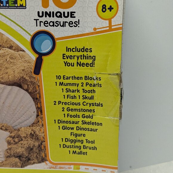 NWT! Adventure Club 10-in-1 Fossil Adventures! Excavation Kit - Picture 11 of 14